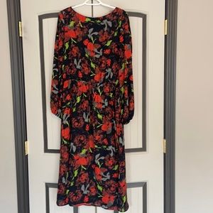 Mossimo floral midi dress